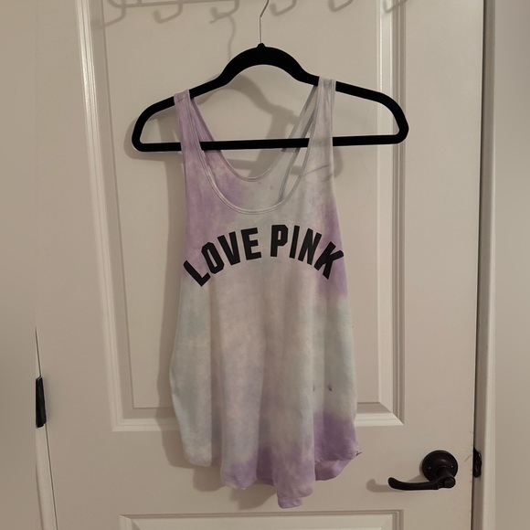 PINK Victoria's Secret Women's Tie-Dye Tank Top in Size Small - Picture 7 of 7